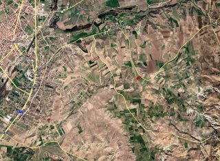 ALPAGUT MAHALLESİ ANA ASFALTA CEPHE DÜZ KONUMDA 7285 M2 KUPON TARLA