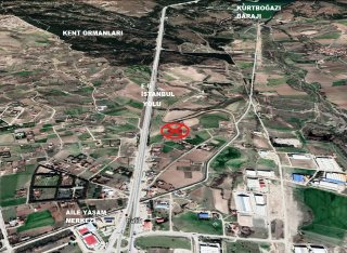 KAHRAMANKAZANDA LOKASYONU YÜKSEK HAVADAR MANZARALI 1752M2 KİRALIK İMARLI ARSA